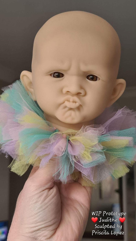 Judith Reborn Vinyl Doll Kit by Priscila Lopez Limited First Edition 17"
