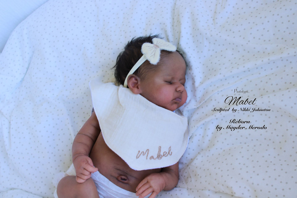 Mabel Reborn Vinyl Doll Kit by Nikki Johnston Limited Edition  19"