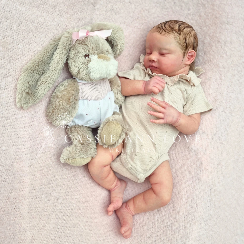 Lovely Reborn Vinyl Doll Kit by Cassie Ann Love Limited Edition 18"