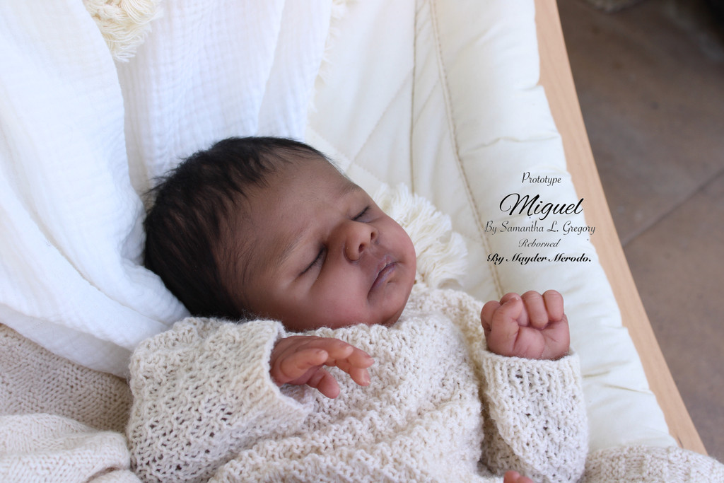 Miguel Reborn Vinyl Doll Kit by Samantha Gregory 18-19"
