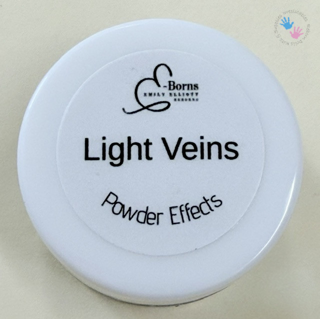 E-Borns Powder Effects  Individual Color - Light Veins 3ml Jar