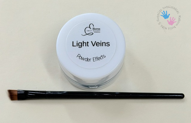 E-Borns Powder Effects  Individual Color - Light Veins 3ml Jar