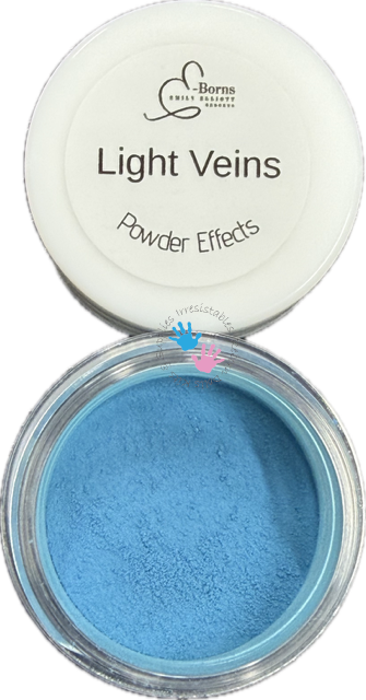 E-Borns Powder Effects  Individual Color - Light Veins 3ml Jar