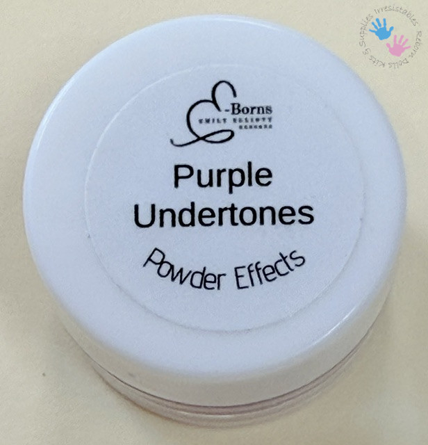 E-Borns Powder Effects  Individual Color - Purple Undertones 3ml Jar