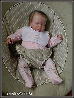 Hattie Reborn Vinyl Doll Kit by Cassie Brace 18" SOLD OUT EDITION Slight Boo Boo