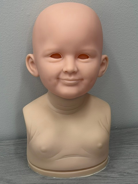 Kalidah Reborn Vinyl Toddler Doll Kit by Ping Lau 32" Mixed Vinyl Close Out Price