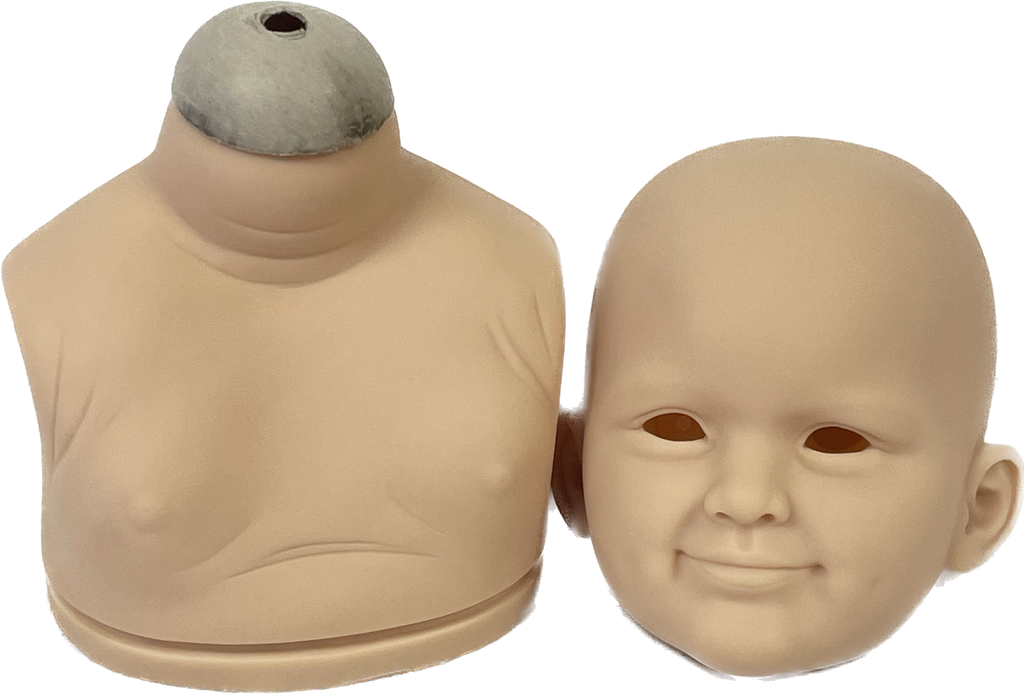 Kalidah Reborn Vinyl Toddler Doll Kit by Ping Lau 32" Mixed Vinyl Close Out Price