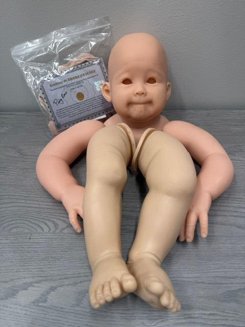 Rea Reborn Vinyl Toddler Doll Kit by Ping Lau 28" Mixed Vinyl Close Out Price! 