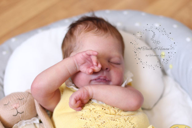 Louellle Reborn Vinyl Doll Kit by  Sabine Altenkirch 20" 