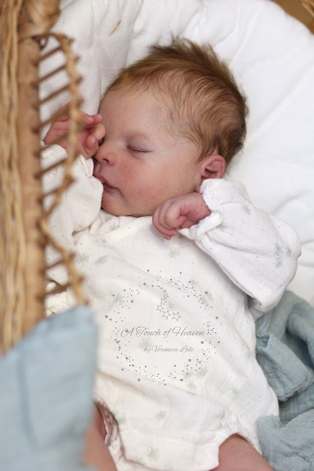 Louellle Reborn Vinyl Doll Kit by  Sabine Altenkirch 20" 