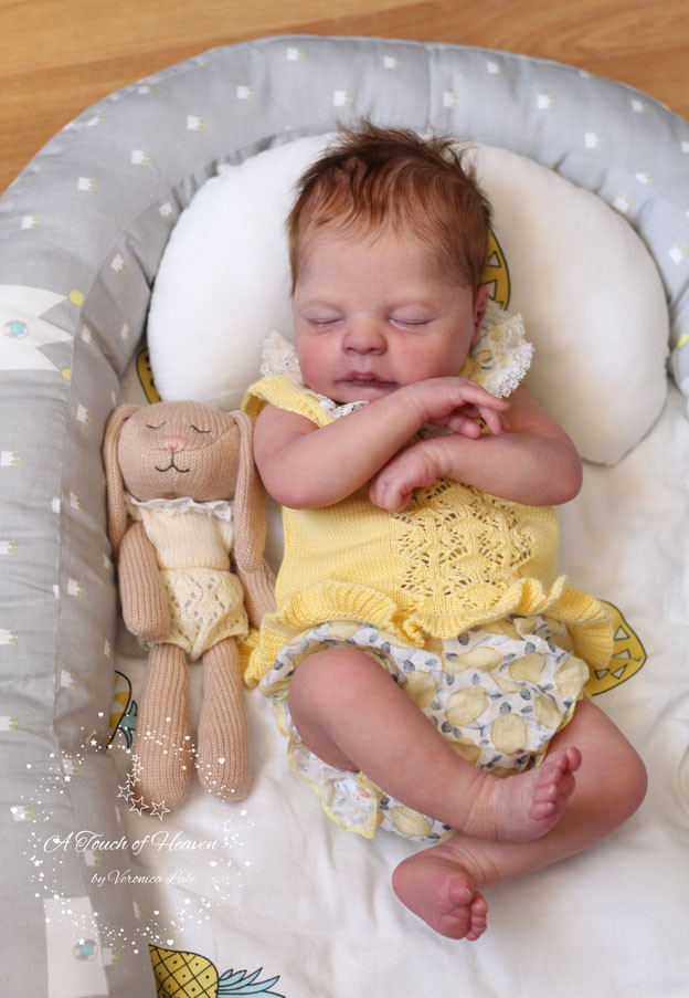 Louellle Reborn Vinyl Doll Kit by  Sabine Altenkirch 20" 