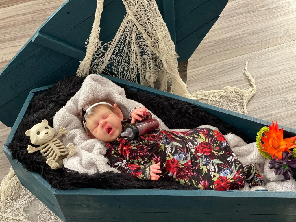 EKK Bronwynn Reborn Vinyl Vampling Doll Kit by Jamie Lynn Powers 19"