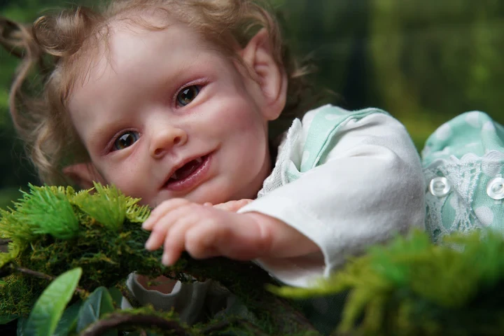 EKK Corawynn Reborn Vinyl Vampling Doll Kit by Valerie Kruger 19"