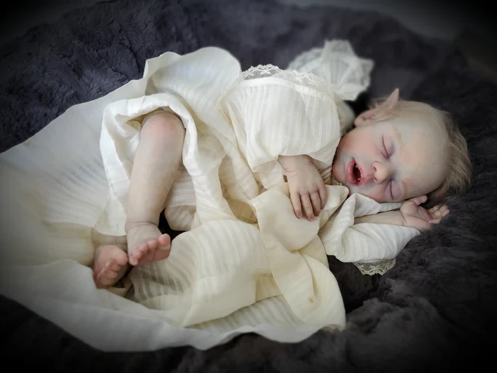 EKK Owynn Reborn Vinyl Vampling Doll Kit by Valerie Kruger 19"