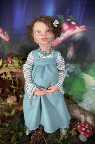 EKK Primsley Manor Elf Reborn Vinyl Doll Kit by Cindy Musgrove 26"