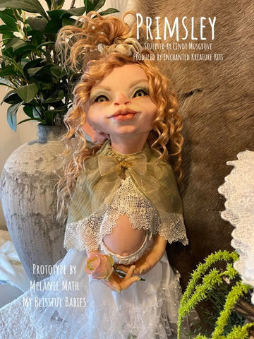 EKK Primsley Manor Elf Reborn Vinyl Doll Kit by Cindy Musgrove 26"
