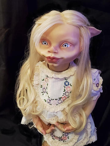 EKK Primsley Manor Elf Reborn Vinyl Doll Kit by Cindy Musgrove 26"