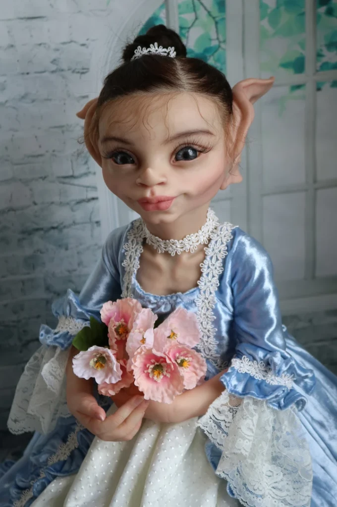EKK Primsley Manor Elf Reborn Vinyl Doll Kit by Cindy Musgrove 26"
