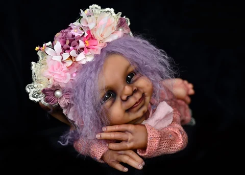 EKK Tobby Manor Elf Reborn Vinyl Doll Kit by Cindy Musgrove 16"