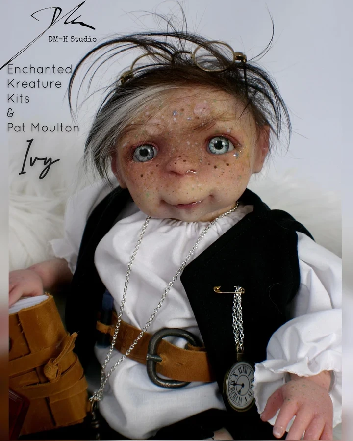 EKK Ivy the Impling Reborn Vinyl Doll Kit by Pat Moulton  16.5"