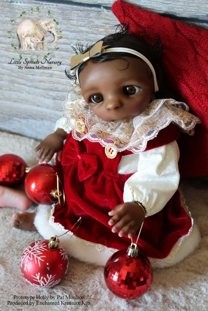 EKK Holly the Impling Reborn Vinyl Doll Kit by Pat Moulton  16.5"