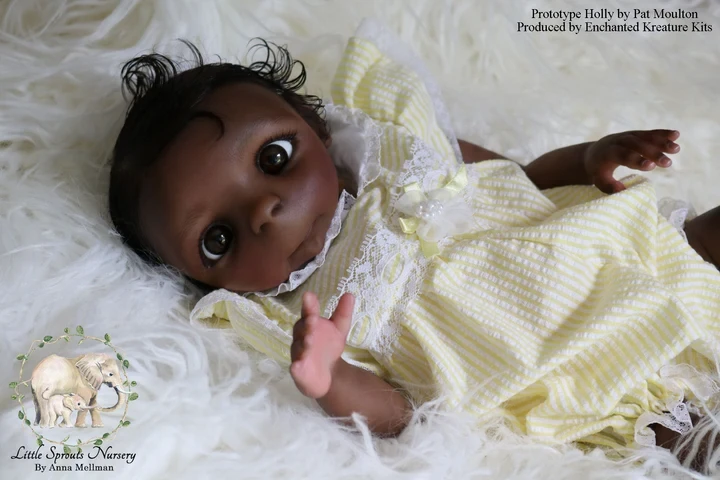 EKK Holly the Impling Reborn Vinyl Doll Kit by Pat Moulton  16.5"
