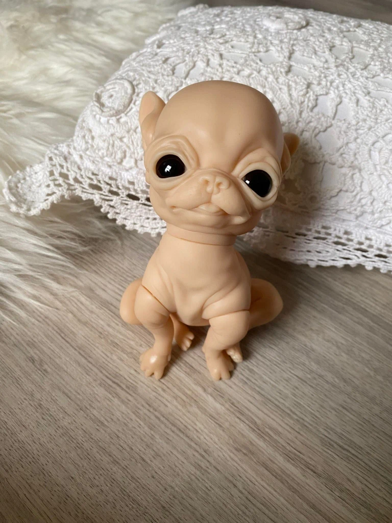 EKK Pickles Sitting the Chihuahua Reborn Vinyl Doll Kit by Cindy Musgrove 6-8"