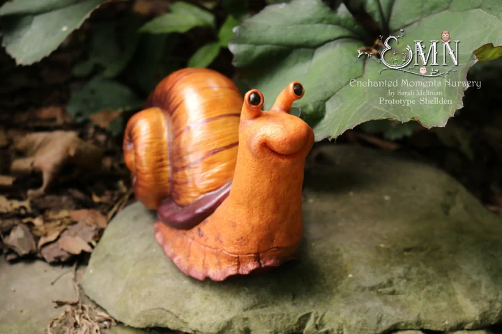 EKK Shellden Reborn Vinyl Snail Doll Kit by Sarah Mellman 