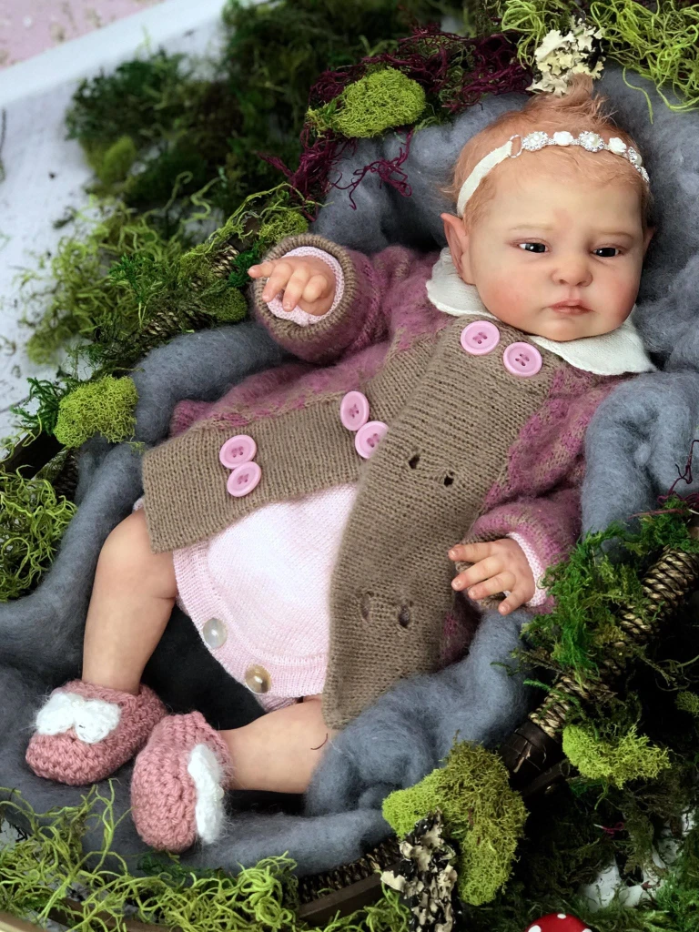 EKK Destiny Fantasy Reborn Elf Vinyl Doll Kit by Sherri Williams 20"
