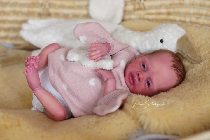 EKK Ellie Reborn Vinyl Doll Kit by Valerie Kruger 15-16" Enchanted Kradle Kits