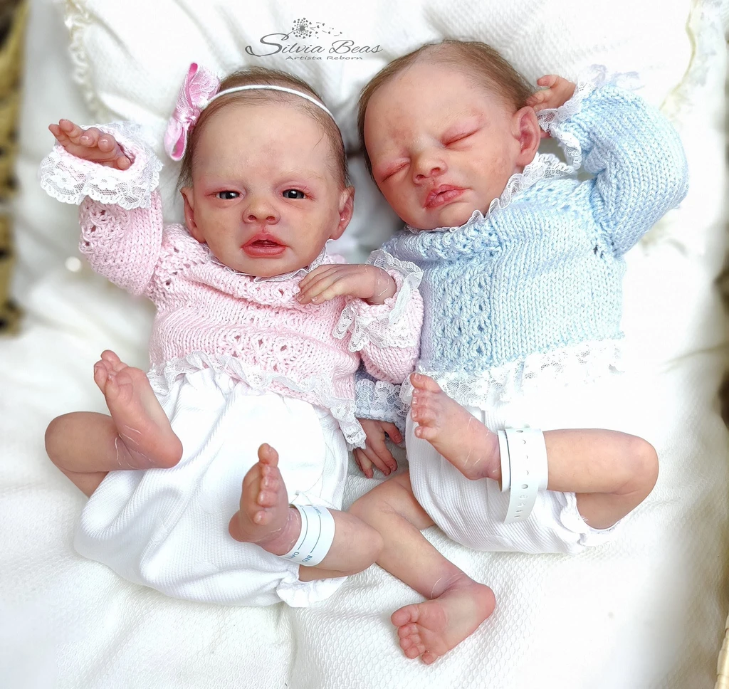 EKK Ellie Reborn Vinyl Doll Kit by Valerie Kruger 15-16" Enchanted Kradle Kits