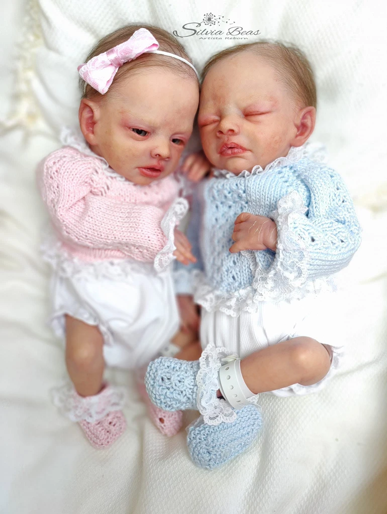 EKK Ellie Reborn Vinyl Doll Kit by Valerie Kruger 15-16" Enchanted Kradle Kits