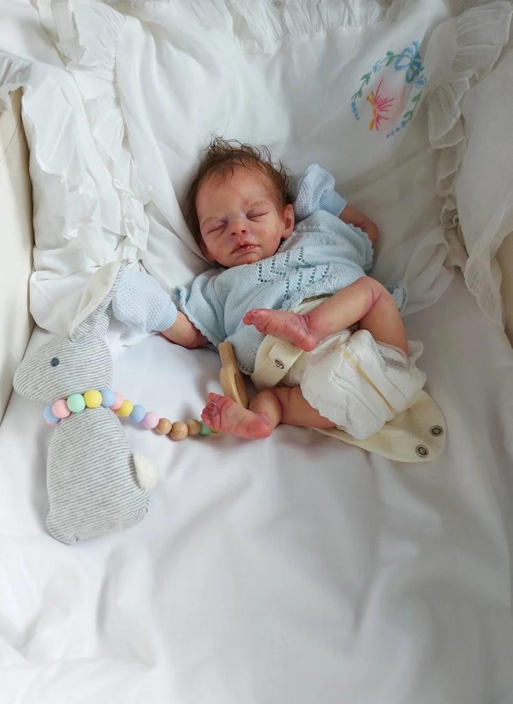 EKK Elias Reborn Vinyl Doll Kit by Valerie Kruger 15-16" Enchanted Kradle Kits