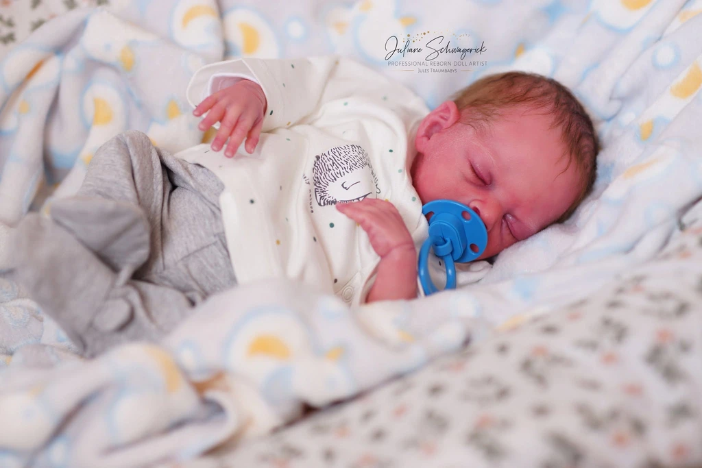 EKK Elias Reborn Vinyl Doll Kit by Valerie Kruger 15-16" Enchanted Kradle Kits