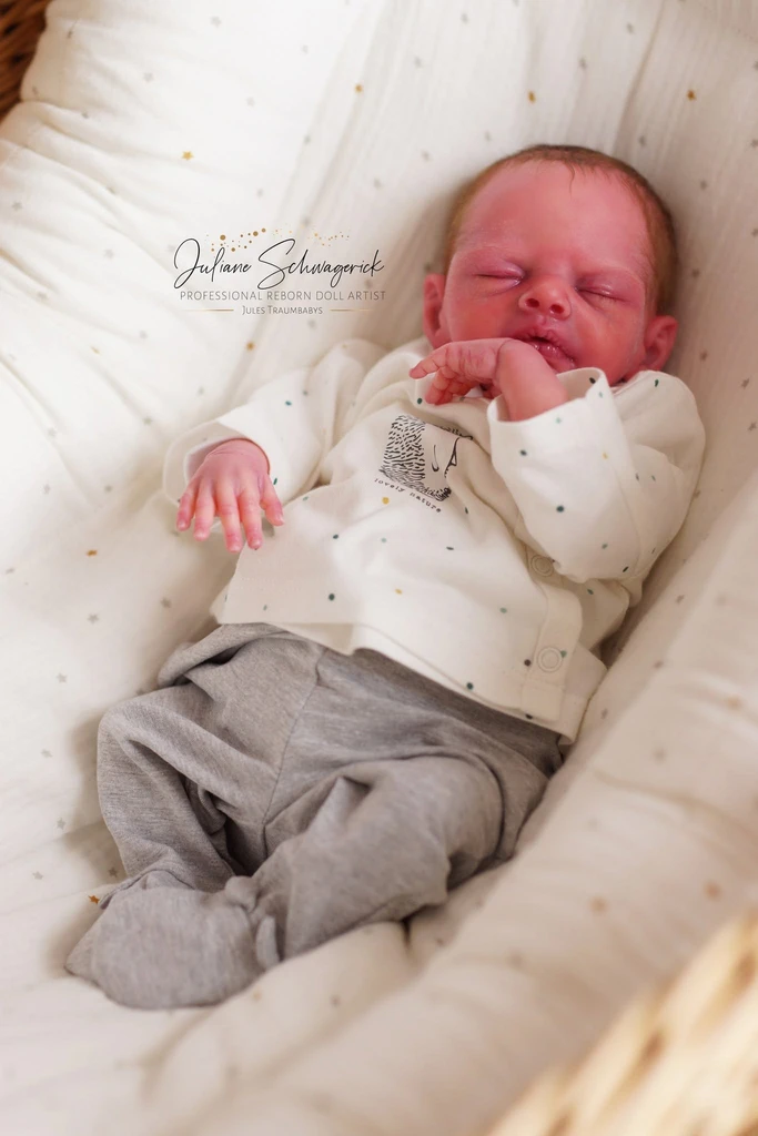 EKK Elias Reborn Vinyl Doll Kit by Valerie Kruger 15-16" Enchanted Kradle Kits