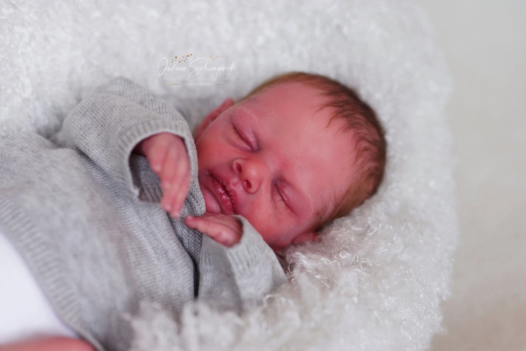 EKK Elias Reborn Vinyl Doll Kit by Valerie Kruger 15-16" Enchanted Kradle Kits