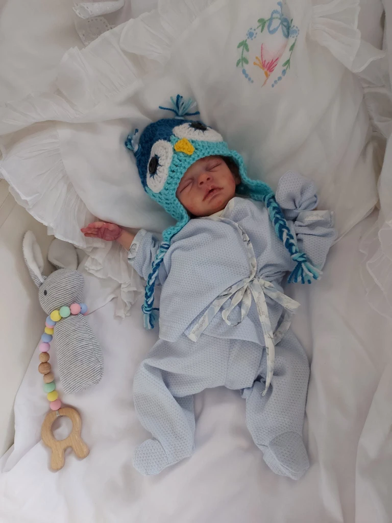 EKK Elias Reborn Vinyl Doll Kit by Valerie Kruger 15-16" Enchanted Kradle Kits