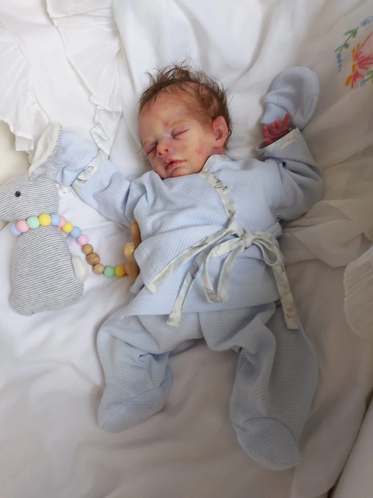 EKK Elias Reborn Vinyl Doll Kit by Valerie Kruger 15-16" Enchanted Kradle Kits