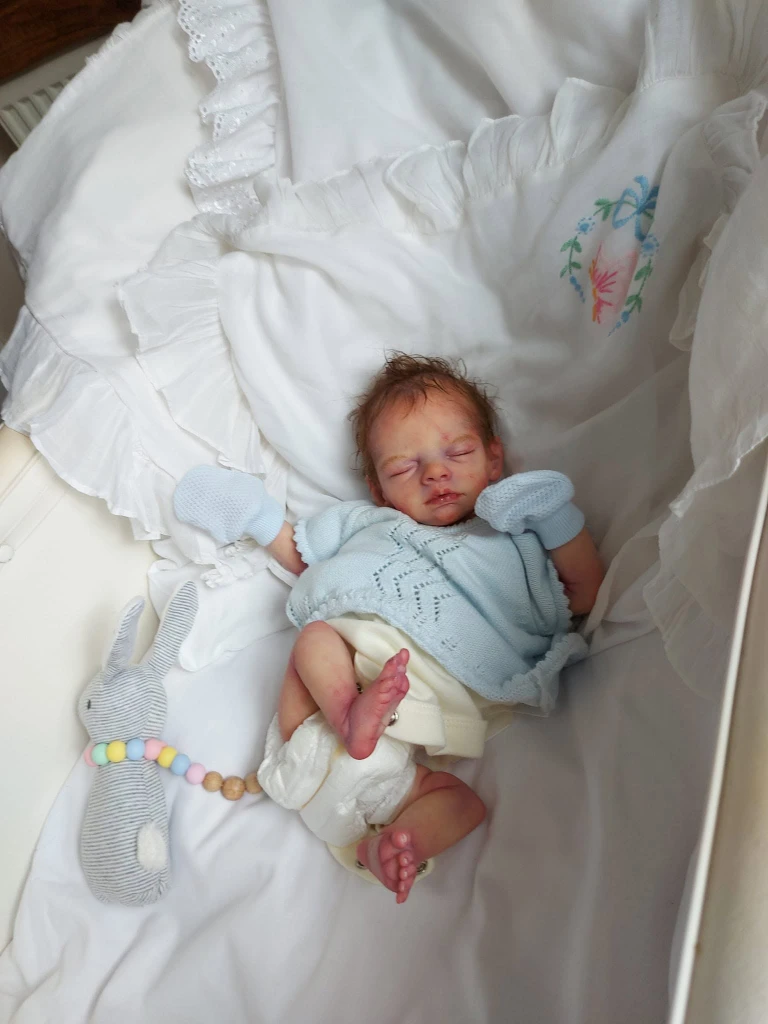 EKK Elias Reborn Vinyl Doll Kit by Valerie Kruger 15-16" Enchanted Kradle Kits