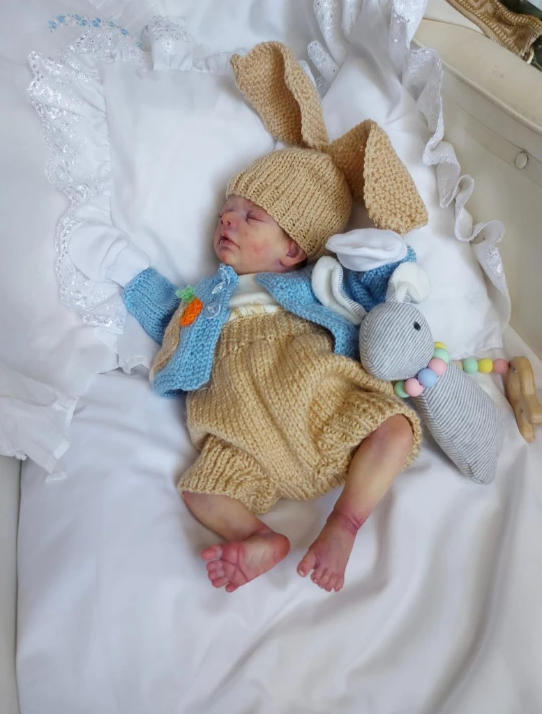 EKK Elias Reborn Vinyl Doll Kit by Valerie Kruger 15-16" Enchanted Kradle Kits