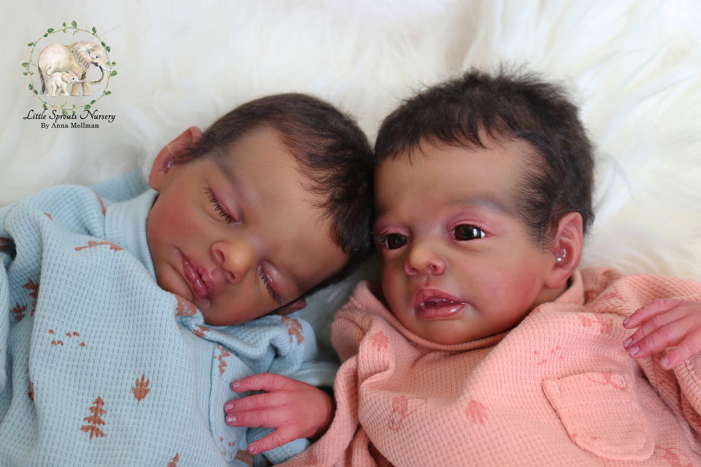 EKK Elias Reborn Vinyl Doll Kit by Valerie Kruger 15-16" Enchanted Kradle Kits