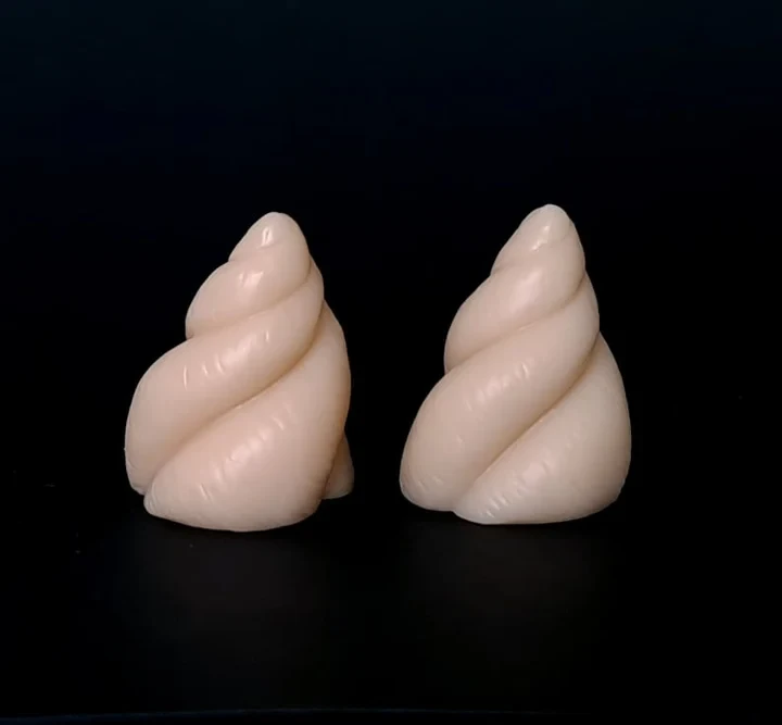 EKK Vinyl  Unicorn Horn Accessory for any doll it by Sarah Mellman 