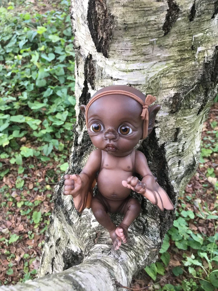 EKK Pandora Baby Batling Reborn Vinyl Doll Kit by Cindy Musgrove 7"