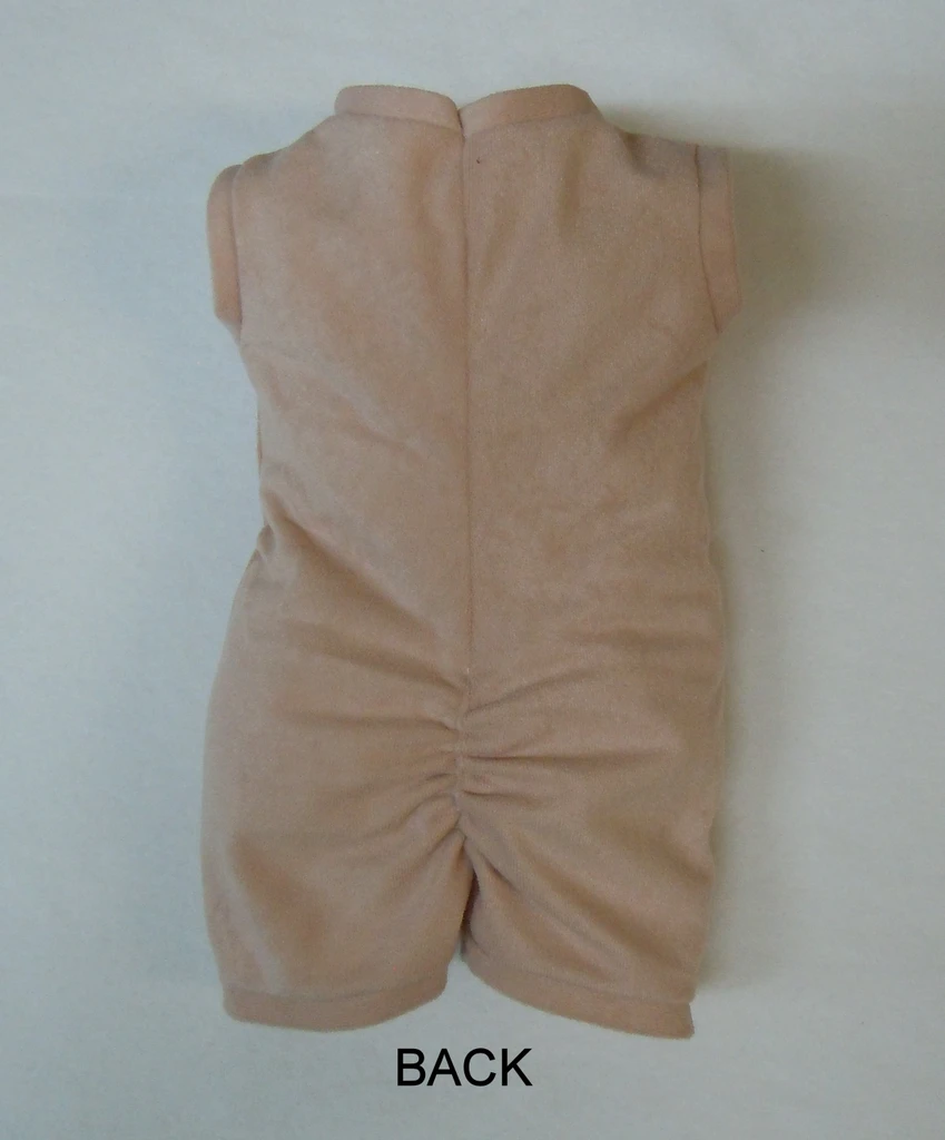 German Doe Suede Body for 25" Dolls Full Unjointed Arms Full Straight Legs #516STGF