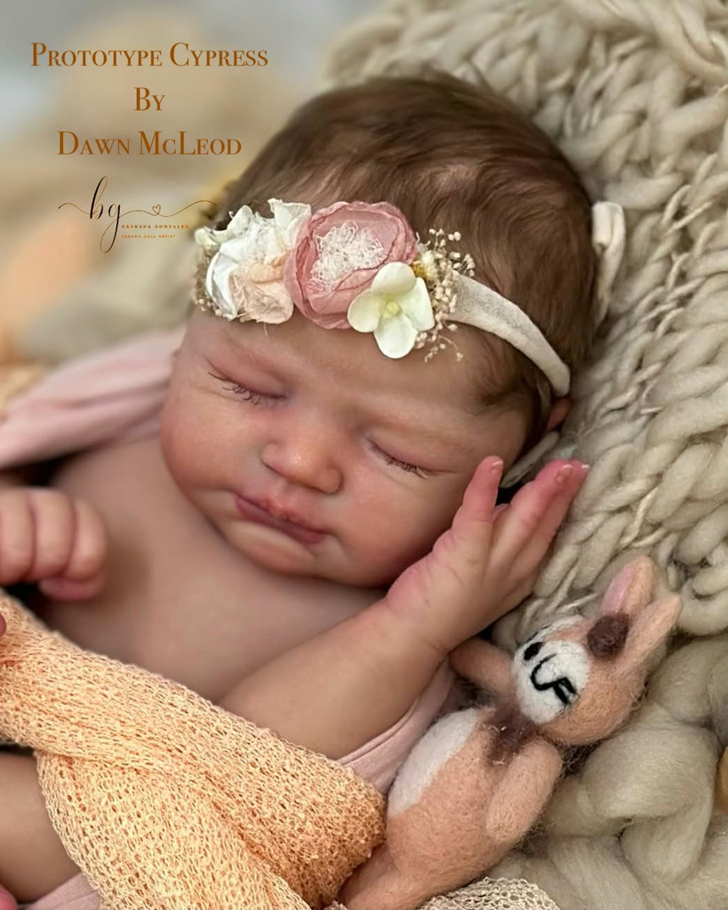 Cypress Reborn Vinyl Doll Kit by Dawn Murray McCleod 20