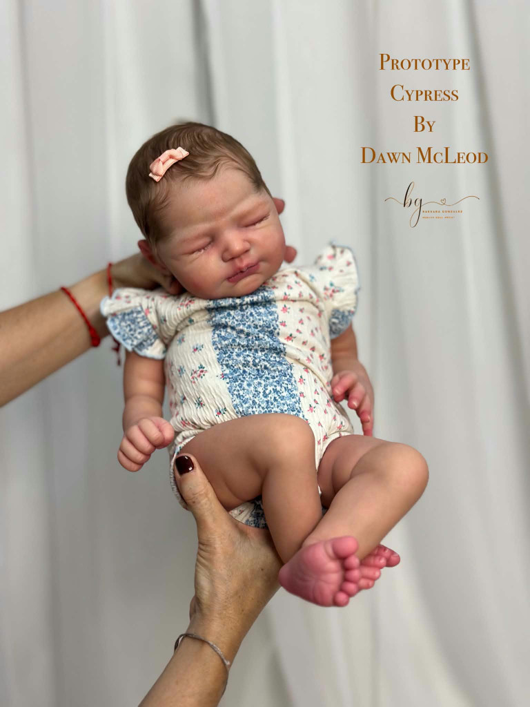 Cypress Reborn Vinyl Doll Kit by Dawn Murray McCleod 20
