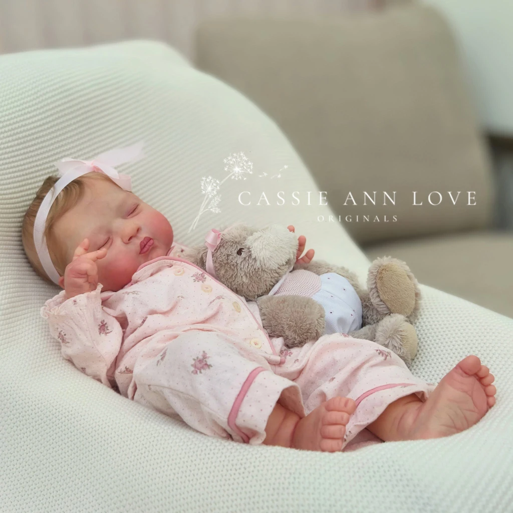 Fellie Reborn Vinyl Doll Kit by Cassie Ann Love Limited Edition "