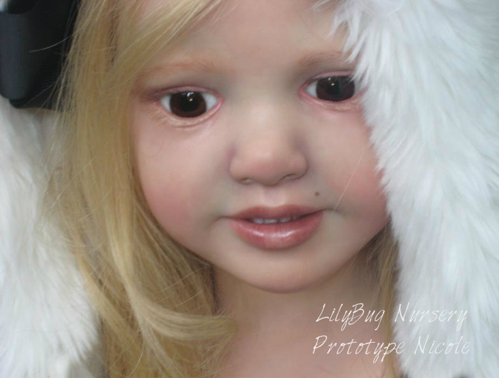 CUSTOM ORDER Reborn Toddler Doll Nicole Child Size Girl by Natali Blick 40  Tall Layaway Available 