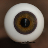 German Glass Eyes: Full Round Hazel #4