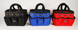  Silver Brush Nylon Rectangular Petite Tote 9500 Choose Your Color Blue, Black or Red
